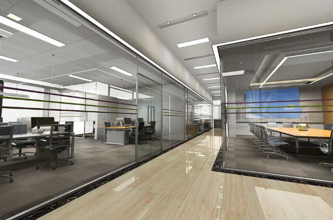 辦公室裝修如何設計層板底部燈帶 辦公室裝修如何設計層板底部燈帶