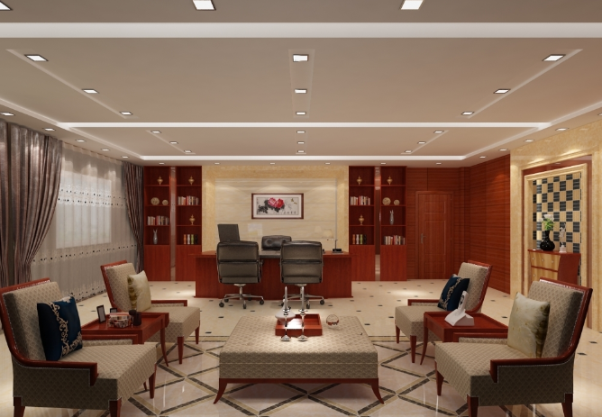 未來(lái)風(fēng)格辦公室裝修設(shè)計(jì)：打造時(shí)尚、舒適與高效的會(huì)談室