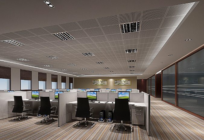 上海辦公室裝修設(shè)計:藍(lán)色與黃色的搭配 上海辦公室裝修設(shè)計:藍(lán)色與黃色的搭配