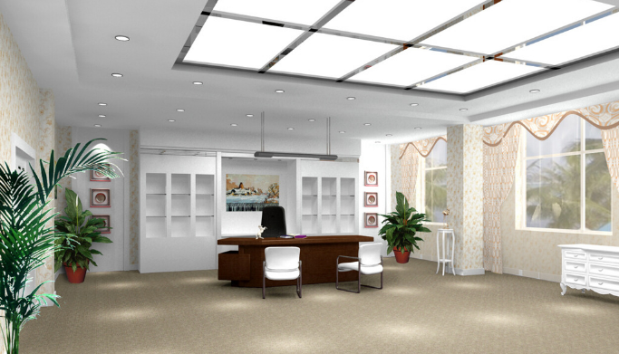 灰色吊頂在上海辦公室裝修中的美學(xué)與實用性分析