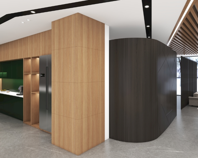 上海辦公室裝修設(shè)計走廊:優(yōu)質(zhì)木板選擇