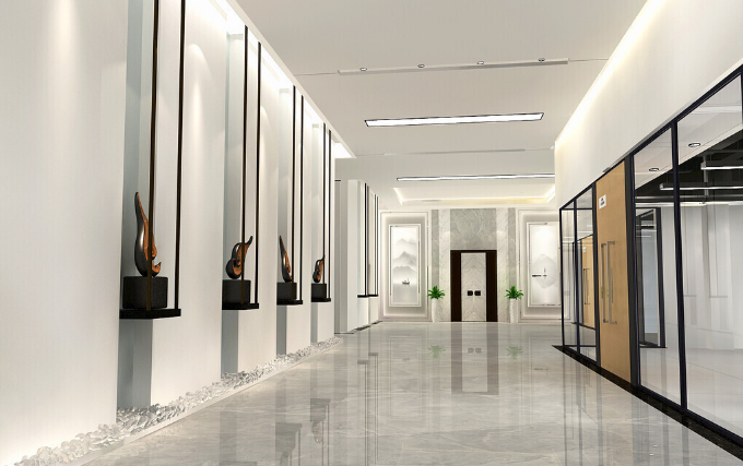 上海辦公室裝修設(shè)計(jì)：走道擺放什么裝飾品好？