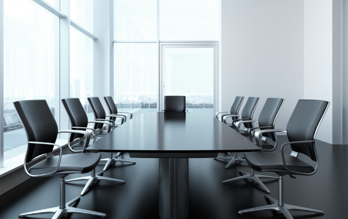 辦公室裝修設(shè)計(jì):選擇褐色會(huì)議桌的效果與魅力