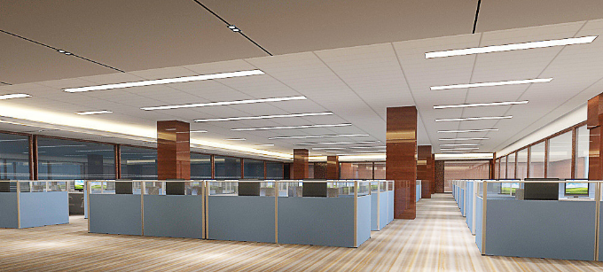 辦公室裝修設(shè)計：博古架巧妙運用，打造雅致空間