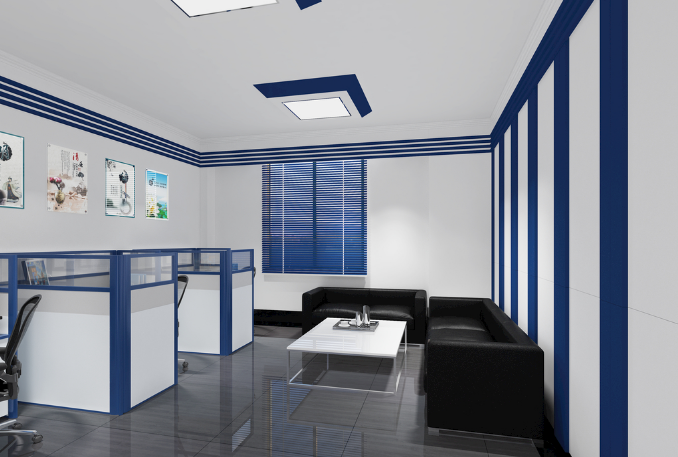 房地產行業(yè)辦公室裝修設計是的需要百葉窗