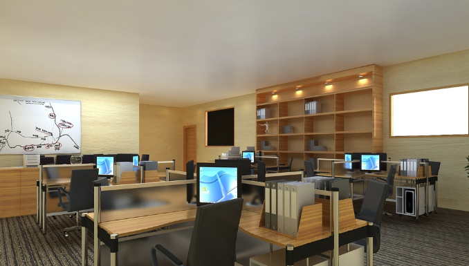 上海辦公室裝修設(shè)計(jì)：現(xiàn)代簡(jiǎn)約大中班臺(tái)，打造高效辦公新體驗(yàn)！