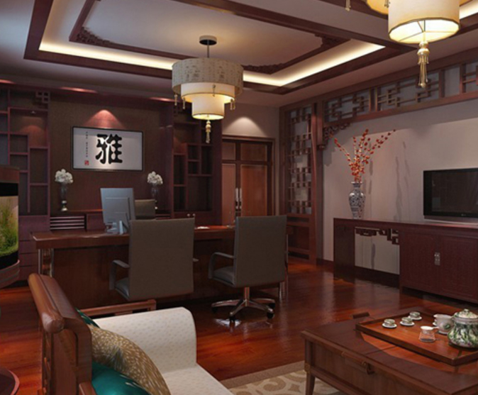 上海辦公室裝修設(shè)計(jì)：科技智能風(fēng)大中班臺(tái)，打造未來(lái)感十足的辦公空間！