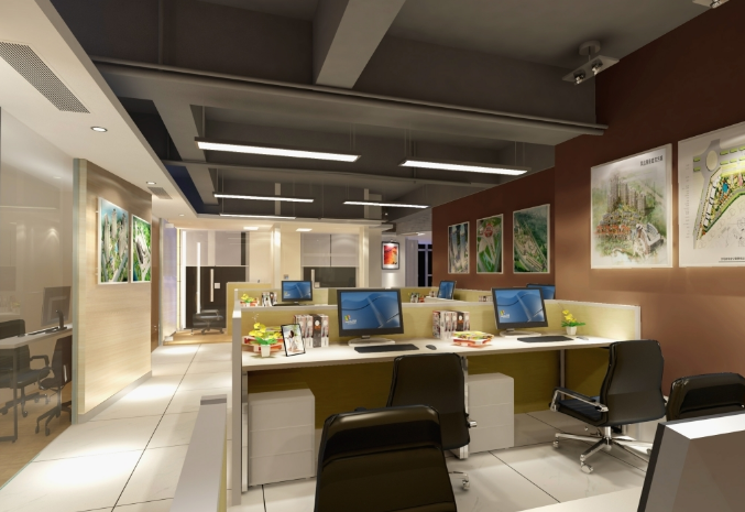 抽象藝術(shù)瓷磚，打造創(chuàng)意無限的辦公室裝修設(shè)計新選擇！